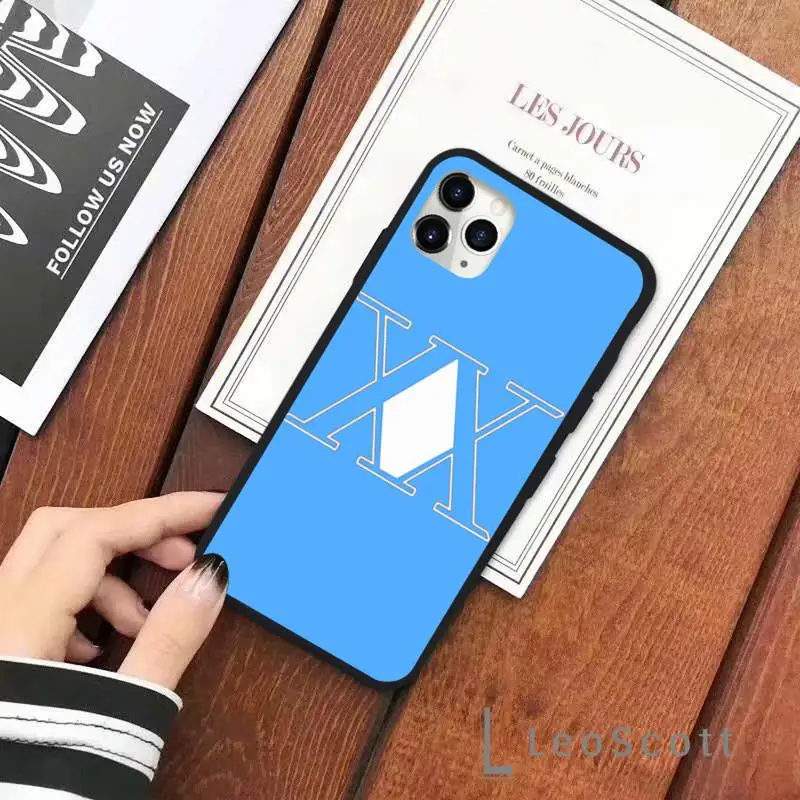 

Hunter X Hunter Art Design Phone Case for iPhone 11 12 pro XS MAX 8 7 6 6S Plus X 5S SE 2020 XR shell coque