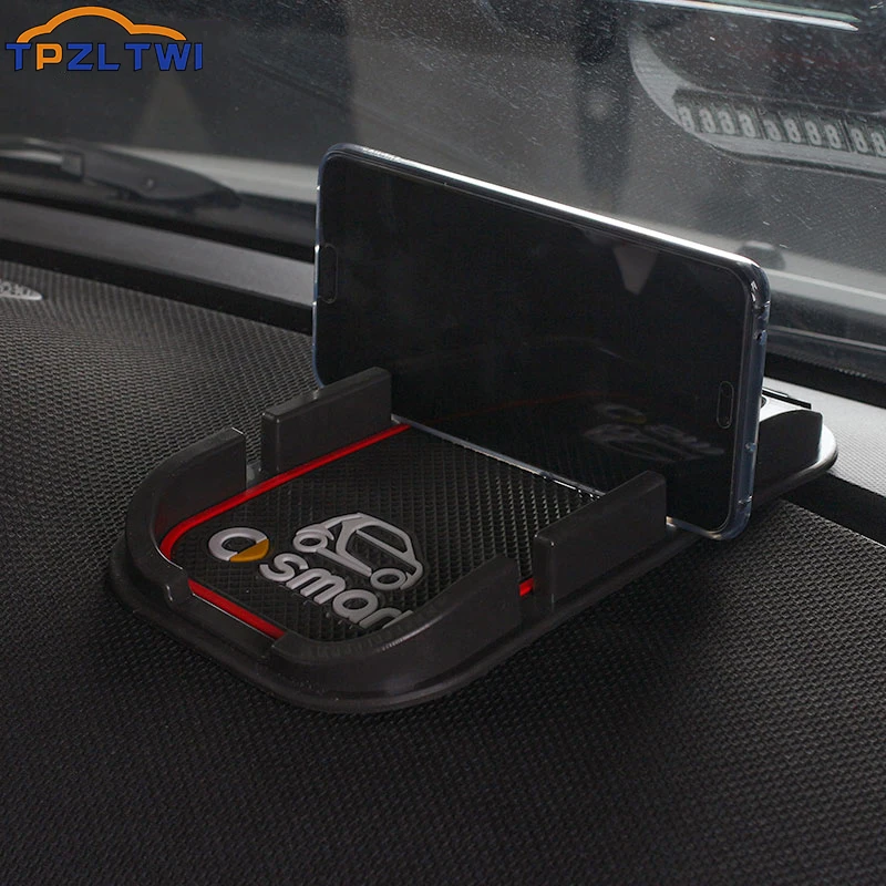 

Автомобильный нескользящий коврик, автомобильный держатель телефона для Smart Fortwo Forfour 451 450 453 Cabrio City-Coupe Crossblade Roadster Coupe 452 454