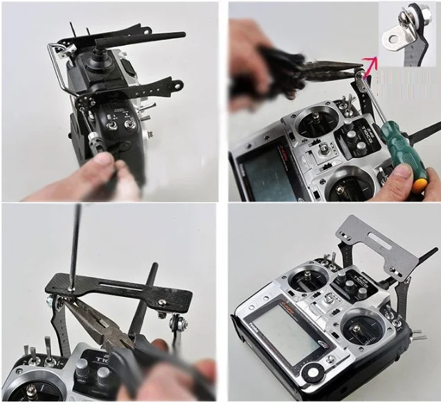 Держатель для монитора FPV монтажный кронштейн дисплея передатчика 7 дюймов или 8