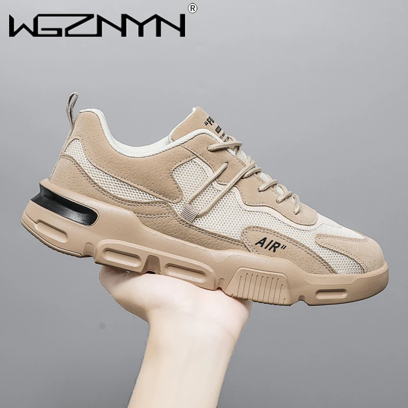 

WGZNYN 2021 Men Casual Shoes Rubber Hard-Wearing Fashion Men Sneakers High Quality Walking Shoes Outdoor Men Shoes Drop Shipping