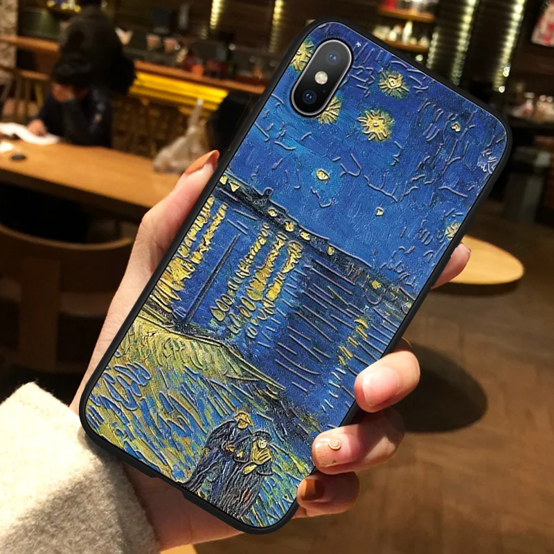yh2ren 3D чехол с тиснением для iPhone XS Max XR X 8 7 6 Plus 5 TPU для Oneplus 7 Pro 6T 5 T Capas для Motorola Moto G6 Play G5 G5S Plus чехол s - Цвет: yh2ren