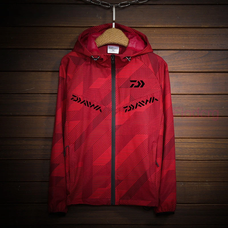 Ветровка Рыбацкая куртка DAIWA Рыболовная одежда Рыбная рубашка дышащая пот