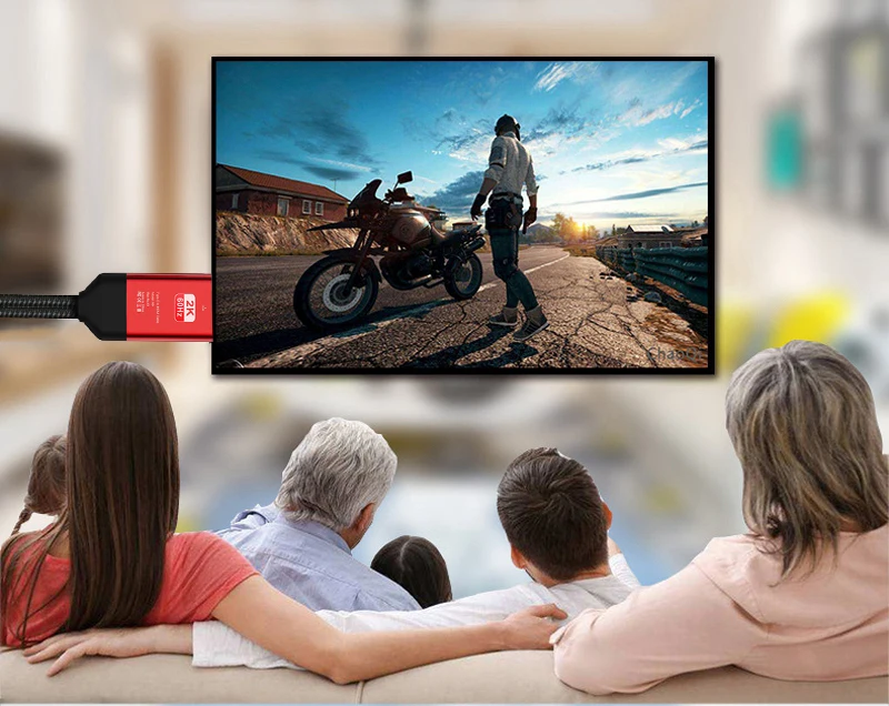 Кабель HDTV для IPhone Samsung Huawei подключение к экрану телефона HDMI-совместимый HD ТВ