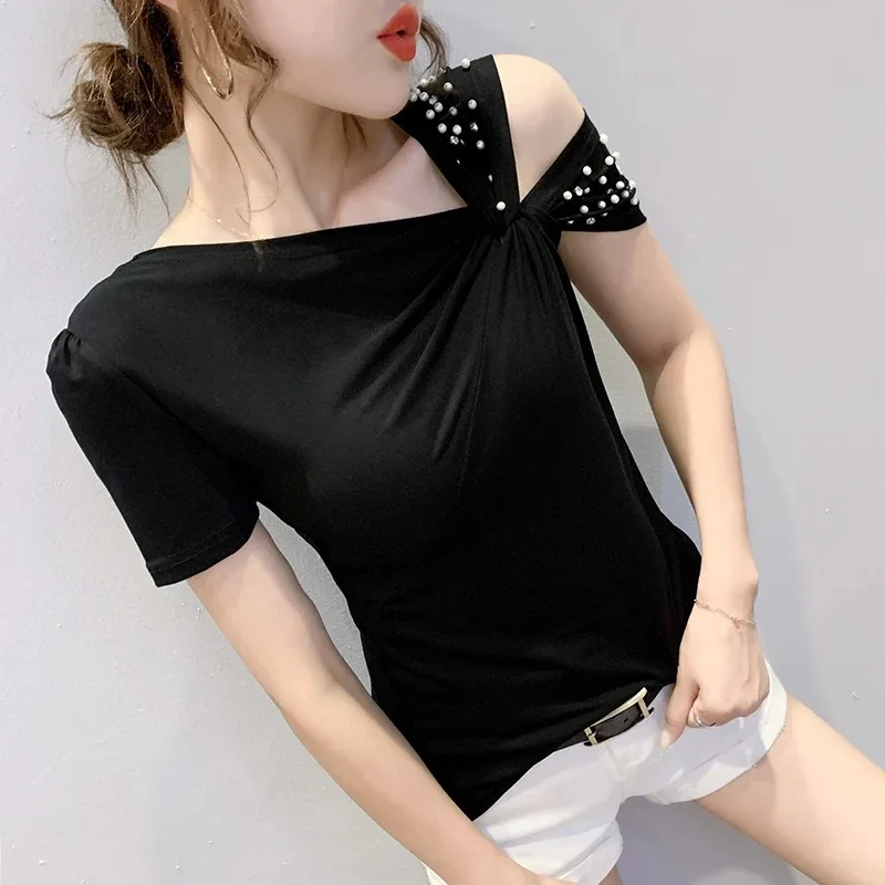 

T Shirt Women green Ladies Top Tee Shirt Summer Clothing