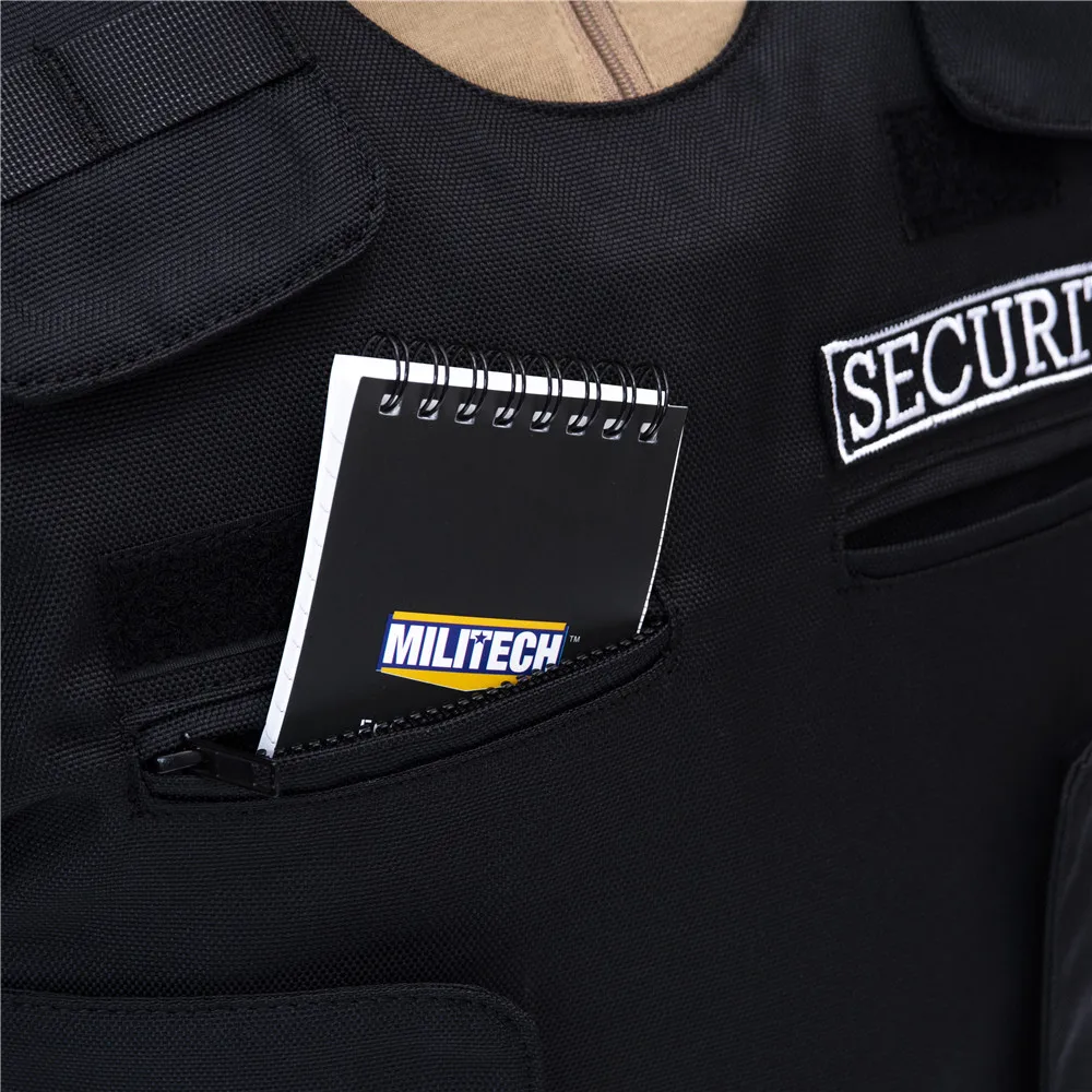

Militech NIJ IIIA 0101.06 &NIJ 0101.07 HG2 Security Overt Style Duty Bulletproof Vest Twaron Aramid Ballistic Body Armor Vest