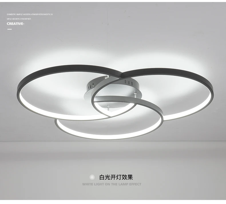 LED,светодиодная Люстра для гостиной, спальни, алюминиевый корпус, светильник дистанционное управление быстра 50%скидка
