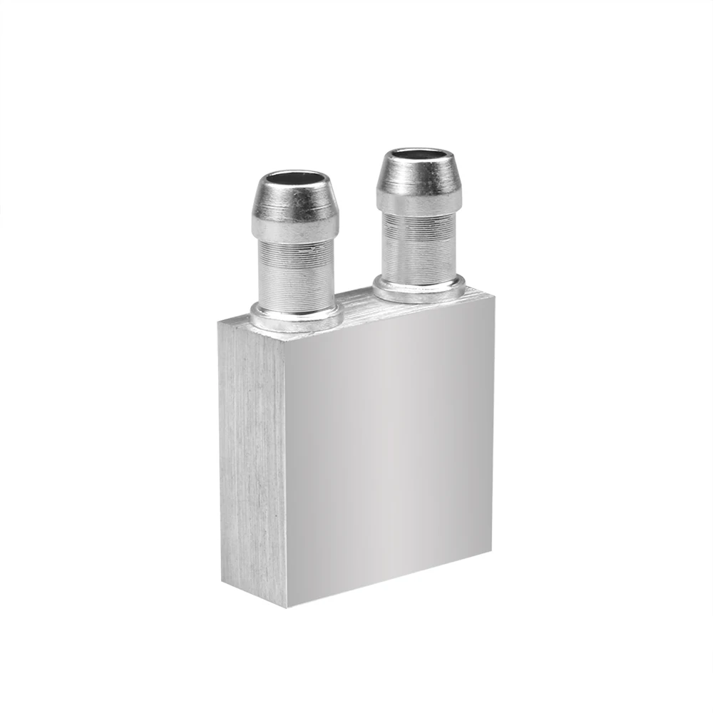 Алюминиевый блок охлаждения жидкостной воды KEBETEME для компьютера радиатор