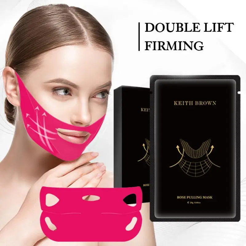 

V Double Lifting Mask Lifting Ear MaskV Shape Slimming Firming Bandage Mask Double Chin Reducer Skin CareTools TSLM1