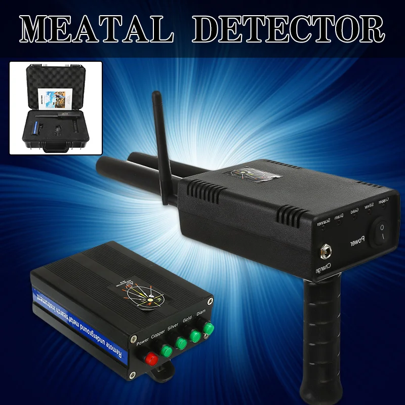 Высокая точность большой диапазон Профессиональный 3D подземный металлоискатель