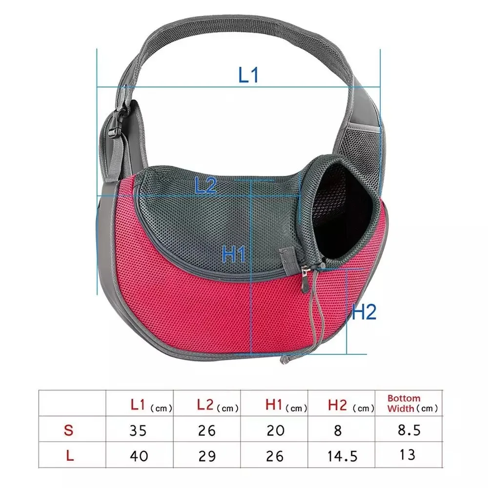Высококачественная сумка переноска для домашних животных путешествий на плечо