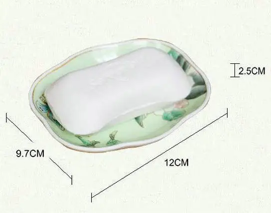Нежная фарфоровая тарелка ручной росписи украшение для дома аксессуары ванной