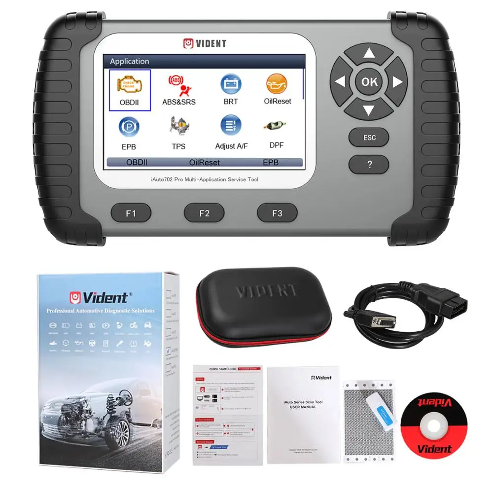 VIDENT iAuto 702 Pro Многофункциональный сервисный инструмент с поддержкой обновления