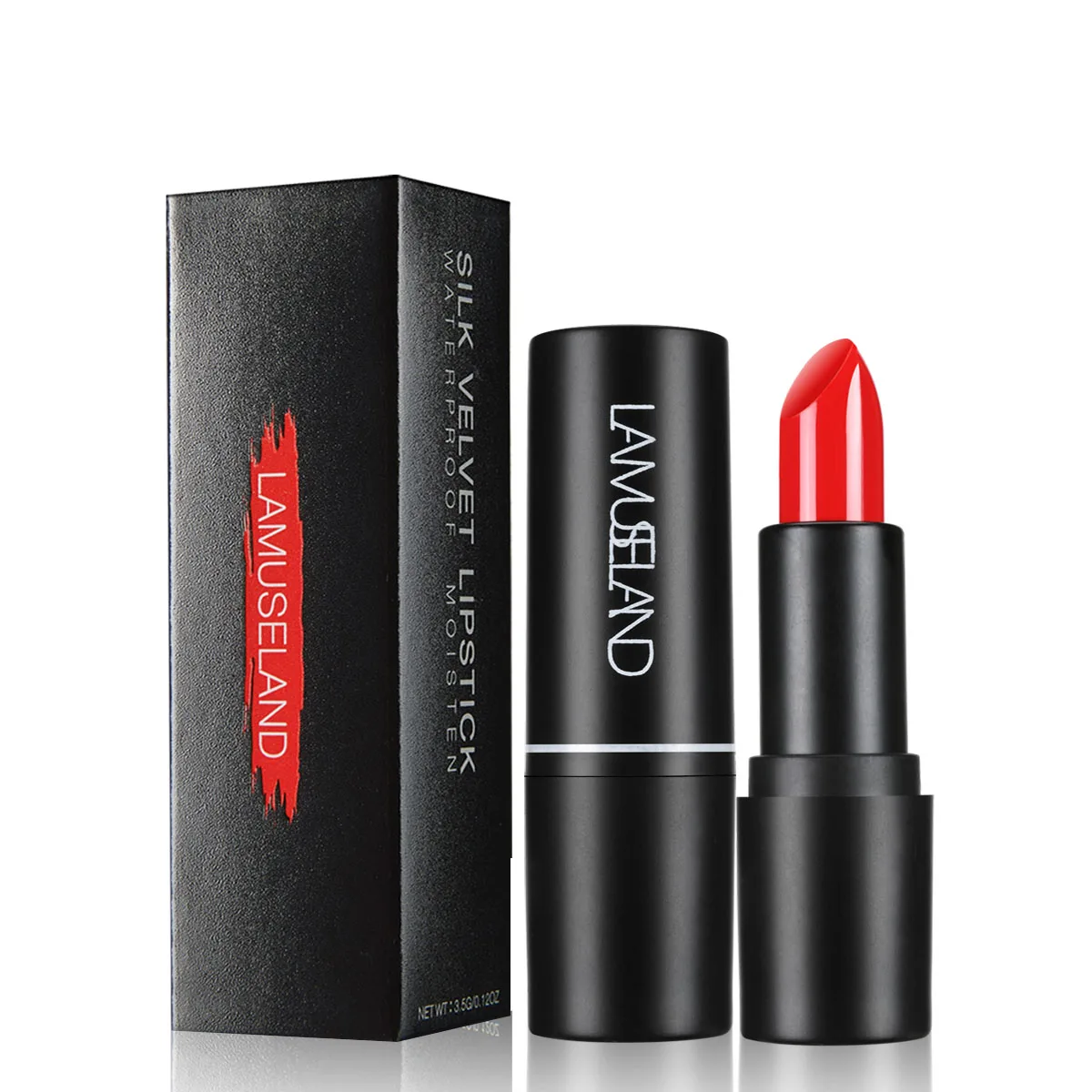 LAMUSELAND 12 цветов увлажняющая водостойкая шелковая бархатная помада # LA11| |