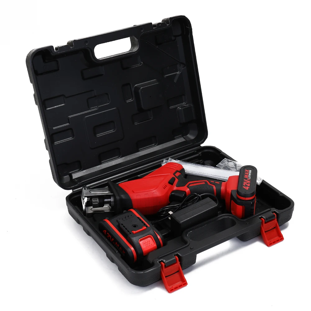42VF Reciprocating Saws Outdoor Saber Saw with Rechargeable Lithium Battery Portable Cordless Electric Power Tools | Инструменты