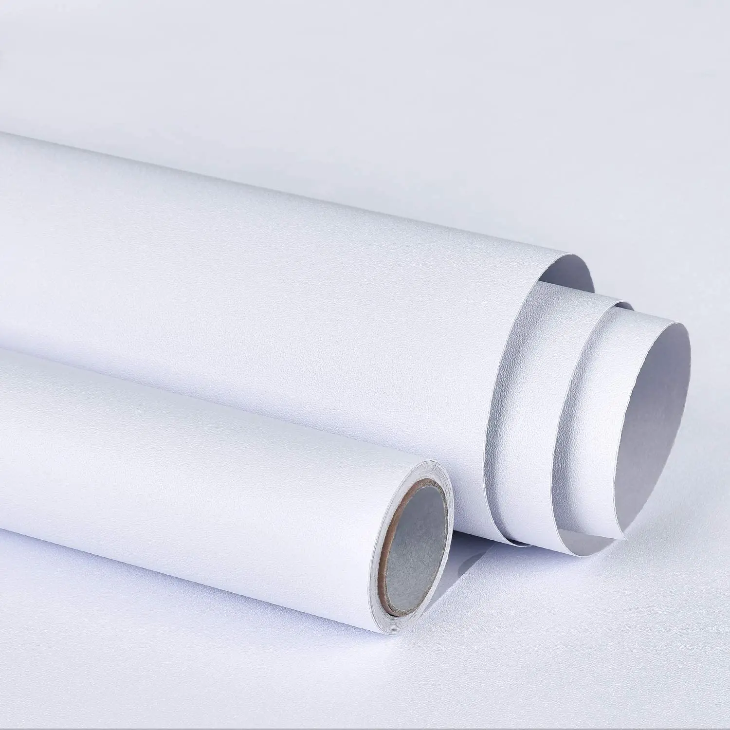 

Solid Matte White Contact Paper Peel And Stick Wallpaper Waterproof Self Adhesive Vinyl For Countertop Cabinet Shelf Home Deco