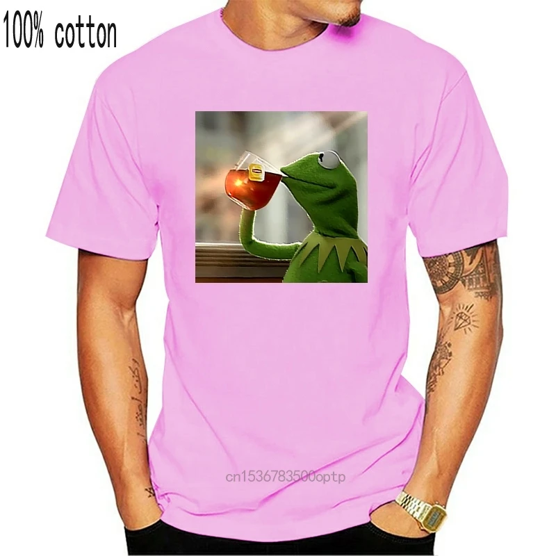 

Футболка Kermit с принтом ни одного из моих деловых мемов