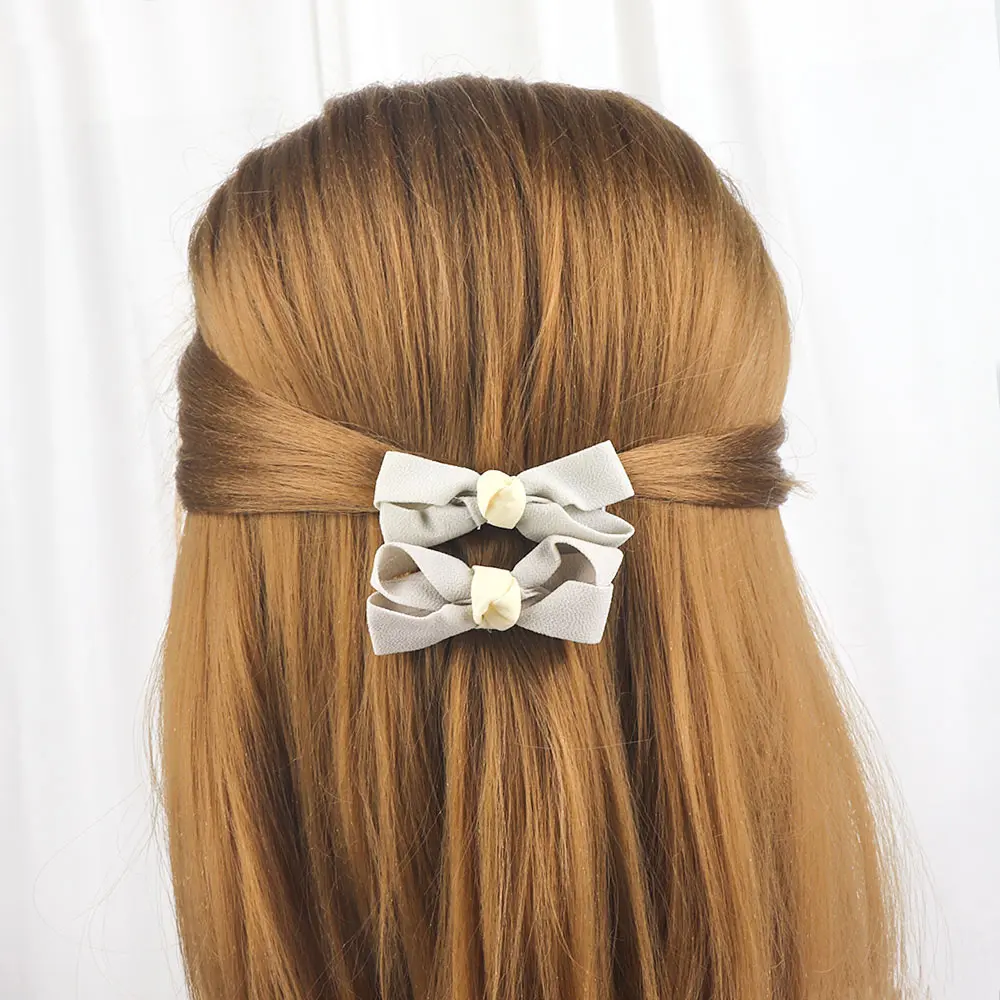 2 шт./компл. милые детские заколки с бантом шпильки в форме бабочки для маленьких