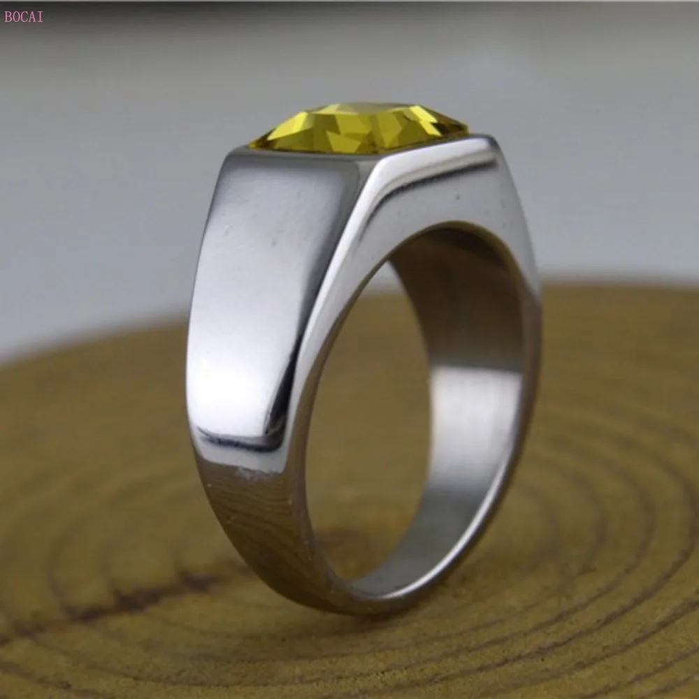 2020 Новое Стильное модное кольцо из тутаниевой стали рок-н-ролл на палец с