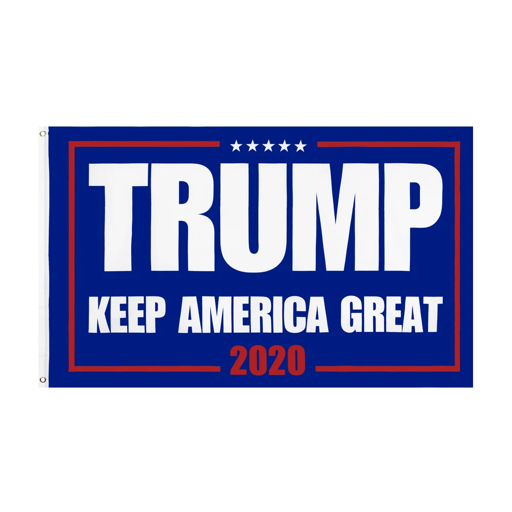 

Флаг размером 60 х90, 90 х150 см, сохраняйте Америку на синем фоне, красное слово 2020, флаг Трампа для украшения