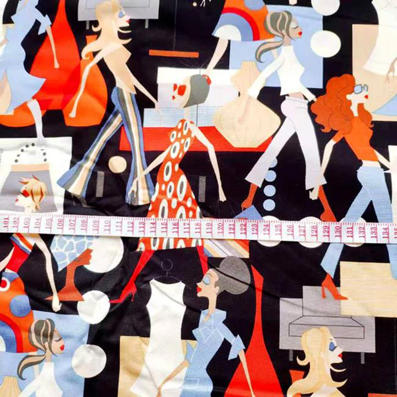 Новое платье хлопковая ткань красивая модная одежда для девочек показ пошив