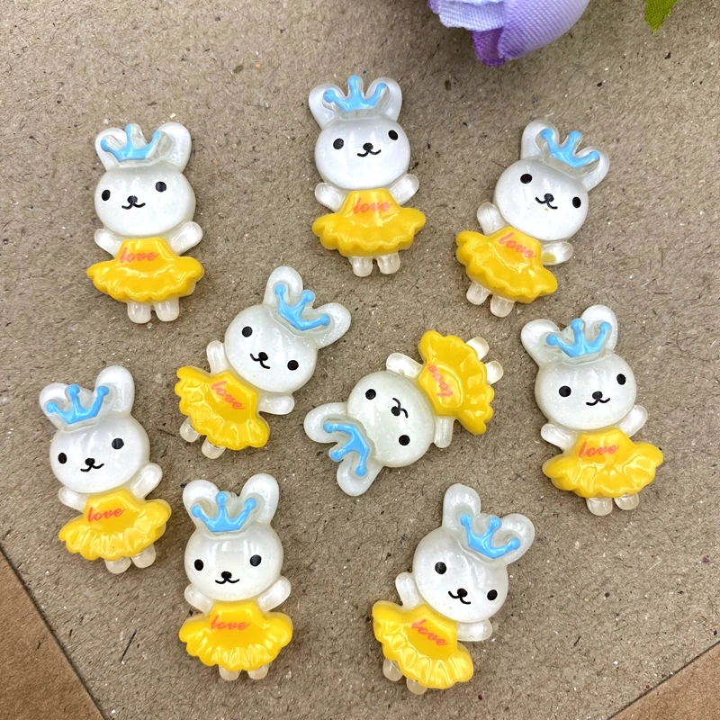 16 шт. резиновый кабошон Kawaii плоские &quotсделай сам&quot с медведем и мультяшным