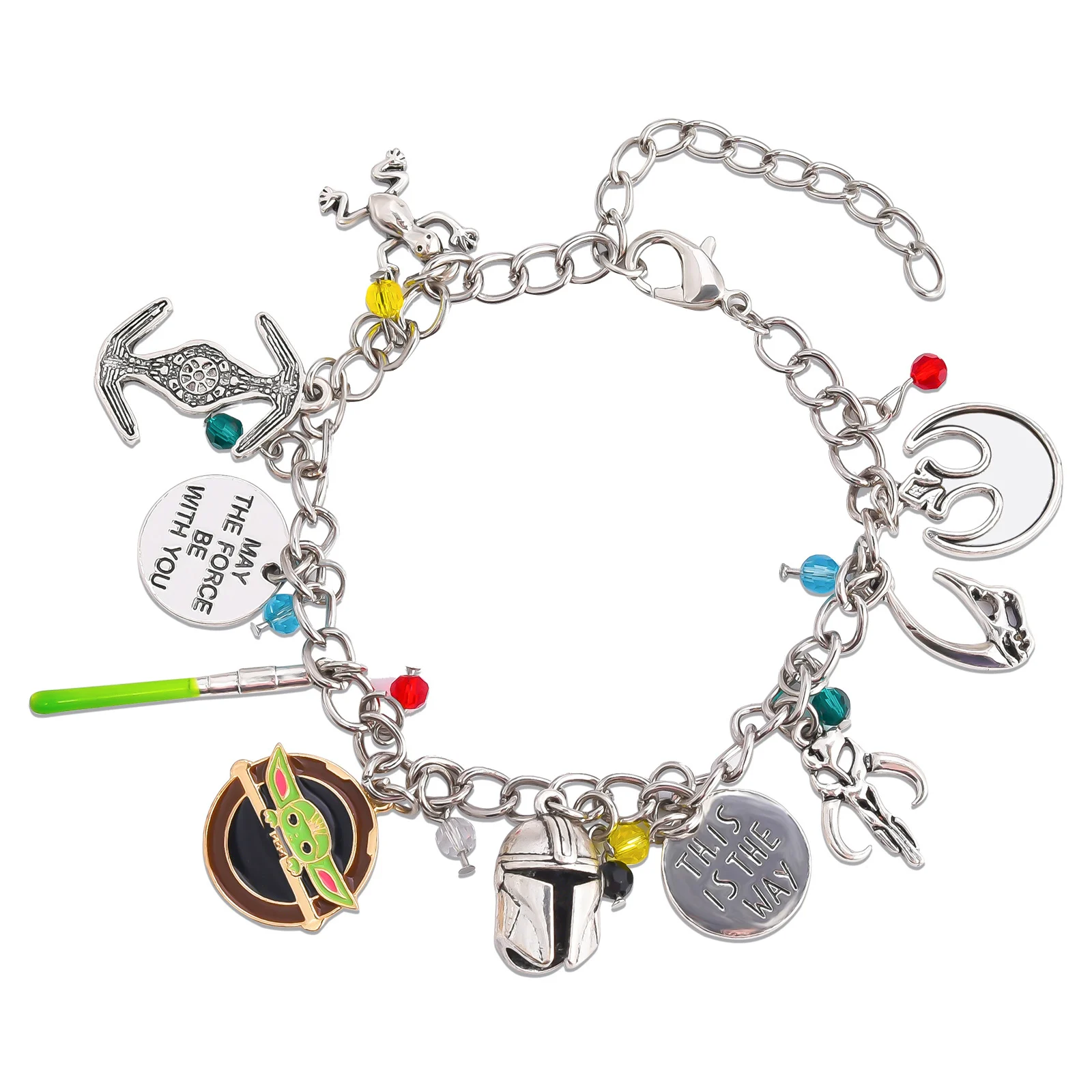 DCARZZ комикс детский браслет фильм милый мандалори модные ювелирные изделия может