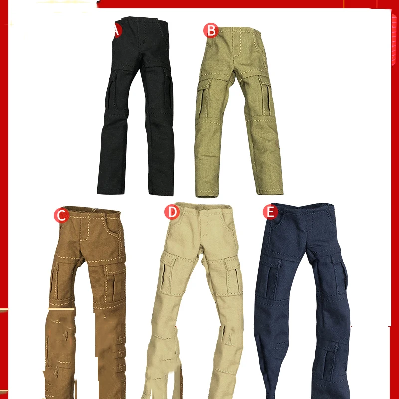 

1/12 Soldiers Clothes Pack Toys Casual Overalls Jacket Suit Model Toys for 6" Body Doll Toy