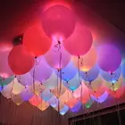 10 шт Мини светодиодный светильник шаровая лампочка для воздушных шаров фонарь вечеринок по случаю Дня Рождения украшения