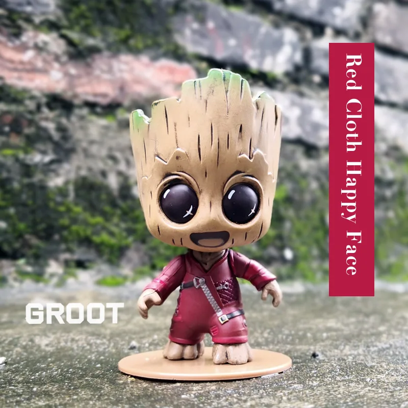Marvel Avengers HT Grut дрожащие куклы Декорации для салона автомобиля орнаменты