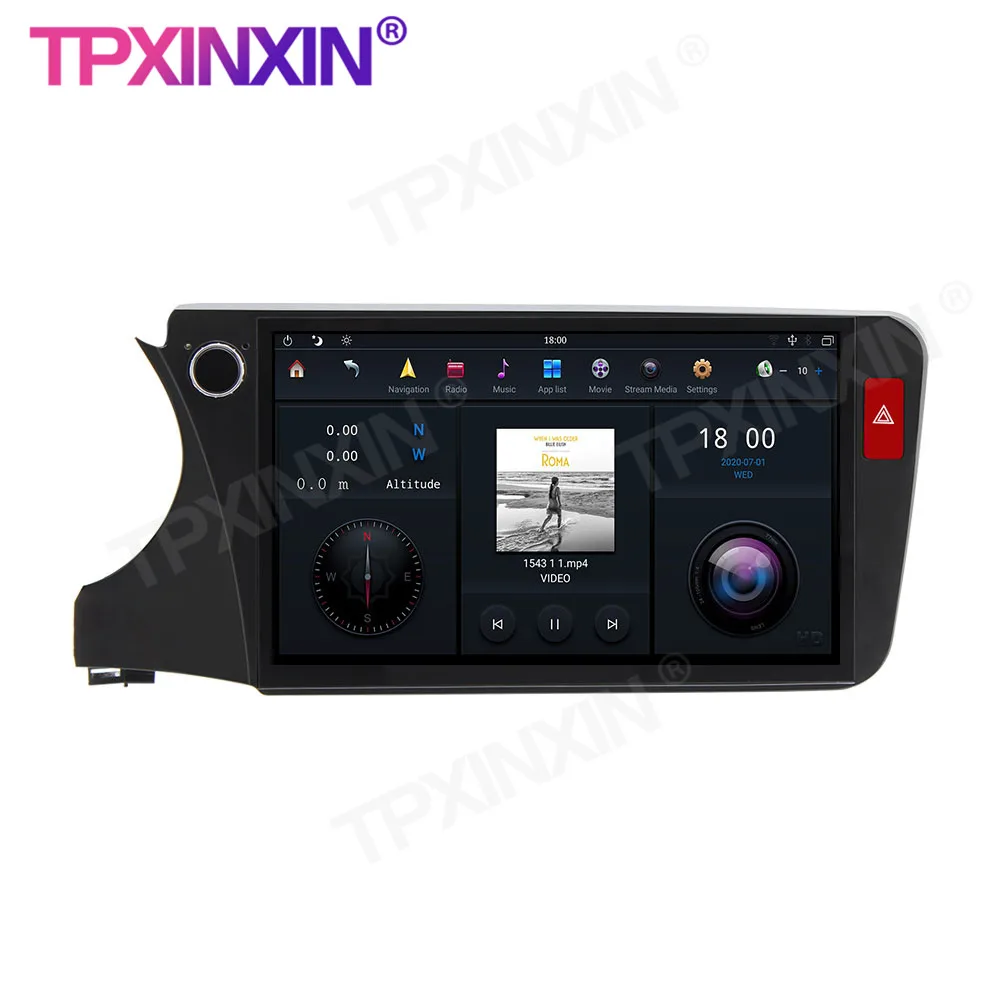 

For Honda City 2015 2016 2017-2020 Car Android 360 HD Auto Surround View Camera Car Multimedia Player Stereo Radio GPS Navigtion