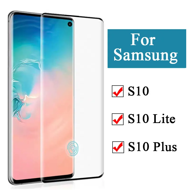 3D Защитное стекло для Samsung Galaxy S10 Plus Lite S 10 закаленное защитное экрана