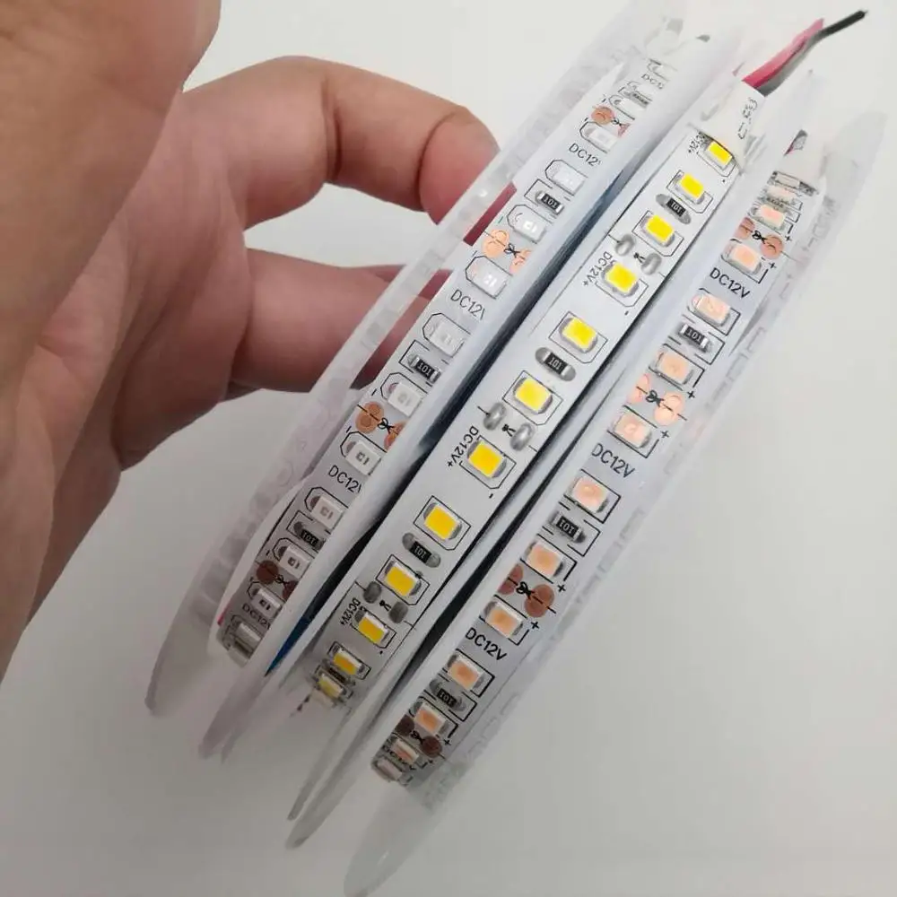 Гибкая светодиодная лента SMD2835 5 м 120 светодиодов/м ширина 8 мм 12 В 24 постоянного