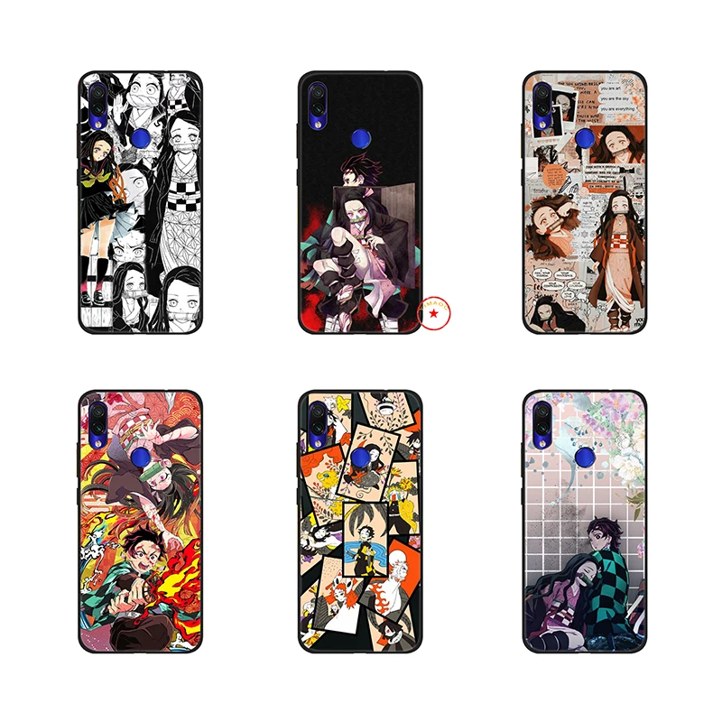 Мягкий силиконовый чехол Nezuko Demon Slayer для Xiaomi Redmi K20 S2 7A 6A 6 Pro 5 Plus 5A GO 4A 4X |