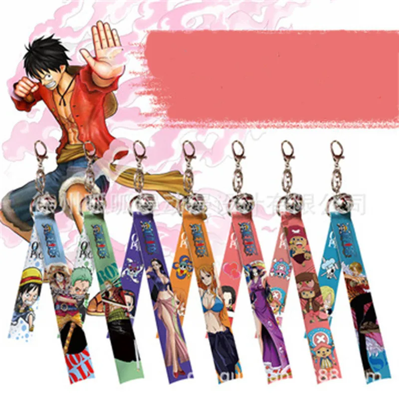 

Anime Cosplay Streamer Keychain Roronoa Zoro Nami Sanji Tony Tony Chopper Backpack Pendant Amulet Wind Chime Jewelry Gift
