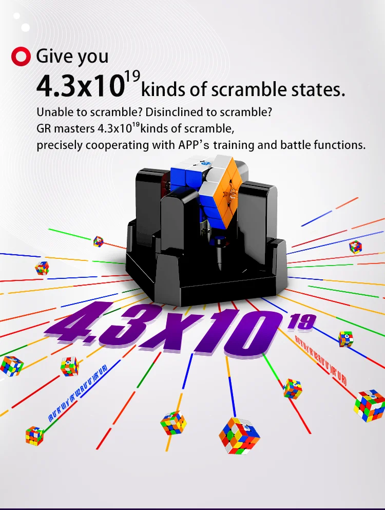 Робот-Ган и Gan356i 3x3x3 Magic speed Cube станция приложение Gan 356 i онлайн соревнования GAN356 i головоломка Cubo Magico Gans Кубики Игрушки