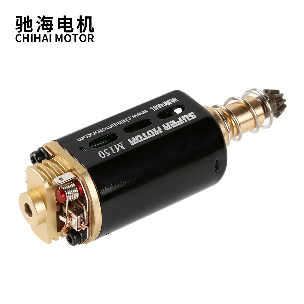 Chihai Motor AEG Motores largo/corto eje para airsoft pistola de balines M16/M14/MP5 alto par/de alta velocidad agujero D axis|Двигатель