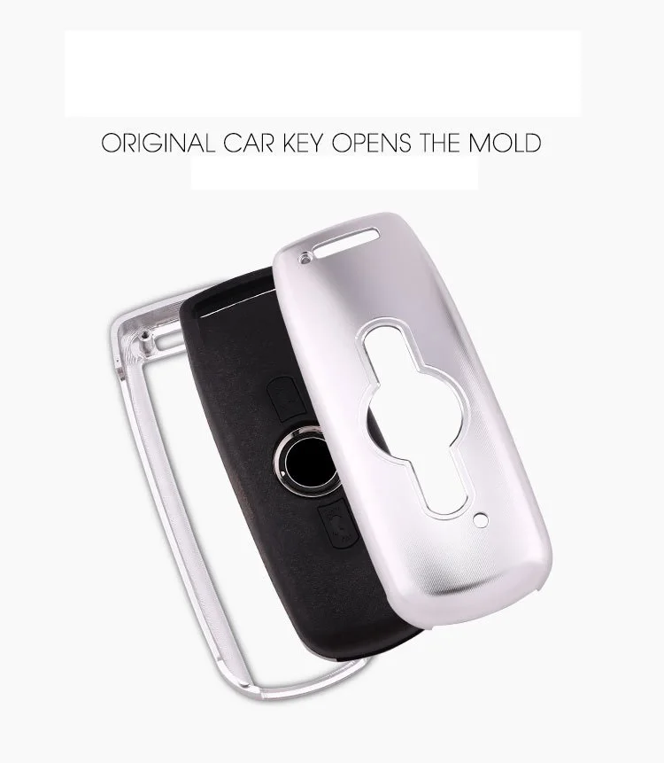 Чехол для ключа из алюминиевого сплава с кнопкой запуска и дистанционным