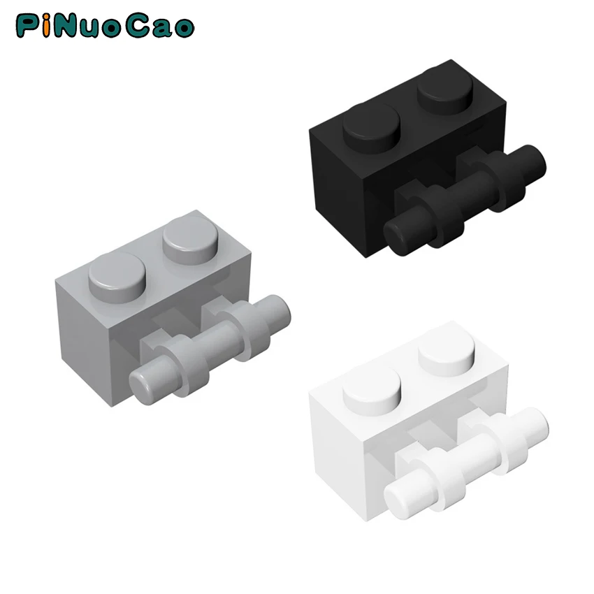 

Строительные блоки PINUOCAO 30236, 10 шт., детали, 1x2, кирпич, односторонний кирпич с ручкой, MOC, совместимы с брендами, игрушки для детей