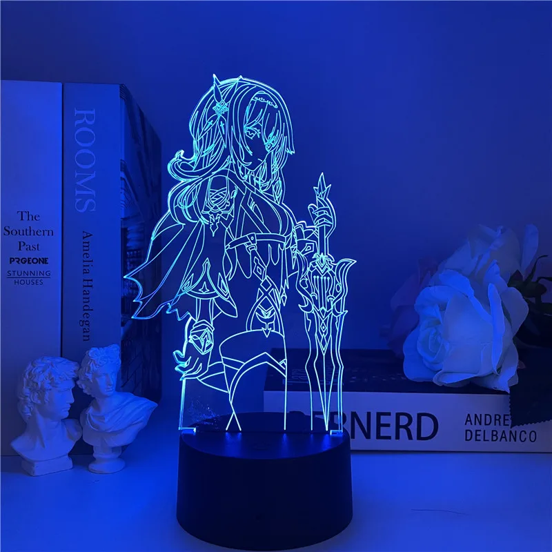 

Genshin Impact Eula Night Light Popular Game character model surrounding children's bedroom decoration night sleep bedside lamp