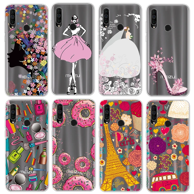 Чехол для Meizu M10 Ультратонкий Мягкий силиконовый чехол из ТПУ телефона s чехлы