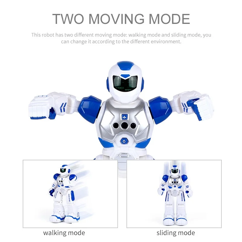 

6 X 3.2 X 10.4 Inches Smart RC Robot Infra-Red Remote Control Gesture Sensor Toy Interactive Educational Toys For Children Kids
