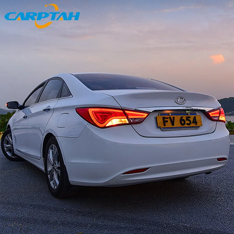 Автомобильный Стайлинг задний фонарь светильник хвост s для Hyundai Sonata 8 YF 2011 - 2014 LED