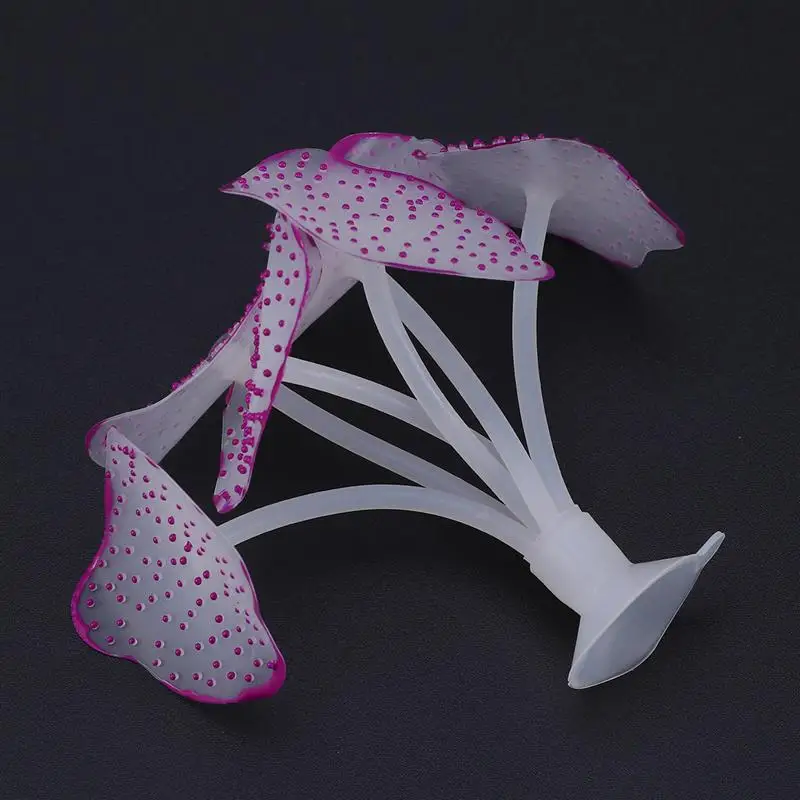 Искусственный аквариум пейзаж имитация аквариума украшение силиконовая Медуза