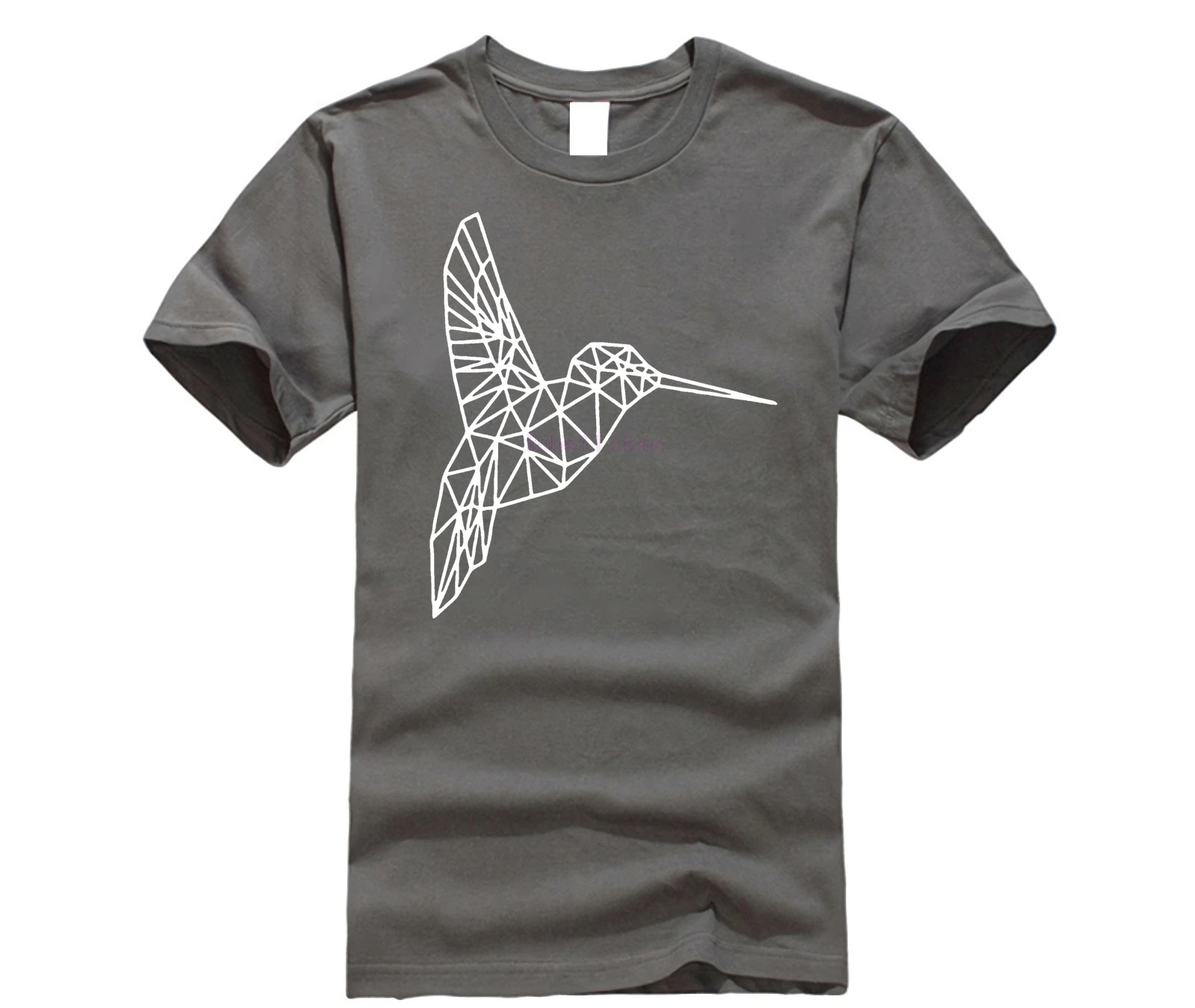 Футболка Hummingbird с геометрическим рисунком оригинальная Harajuku футболка принтом в