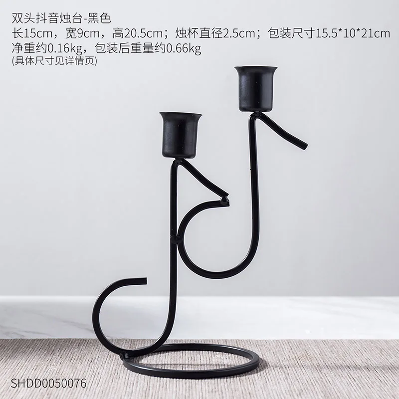 

Vintage Decor Candlestick Holders Home Decoration Accessories Modern Living Ev Dekorasyon Aksesuarlar House Decoration BD50CH