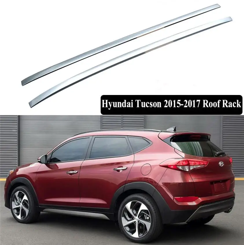 Для hyundai Tucson 2015 2017 багажник на крышу рейлинги барные стойки для багажа верхние