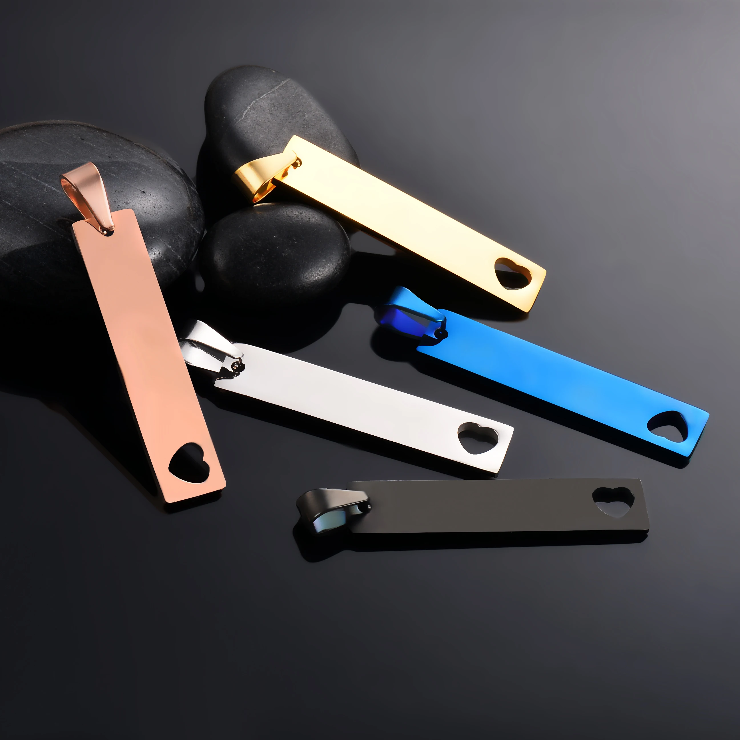 Подвеска из нержавеющей стали для мужчин и женщин бирка с идентификатором собаки