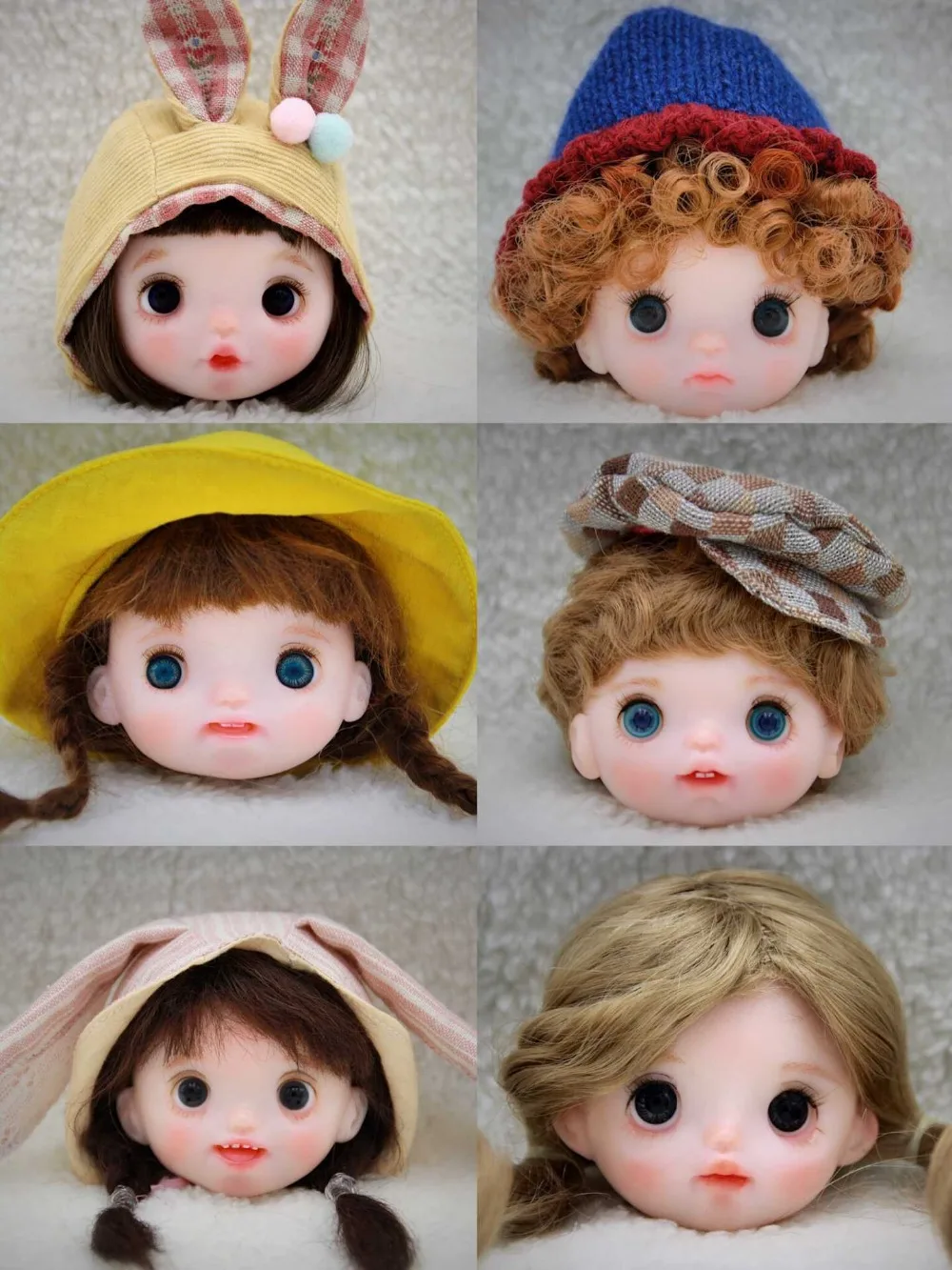OB11 кукла ручной работы на заказ 1/8 BJD куклы OB голова и Обнаженная кукла Полимерная глина