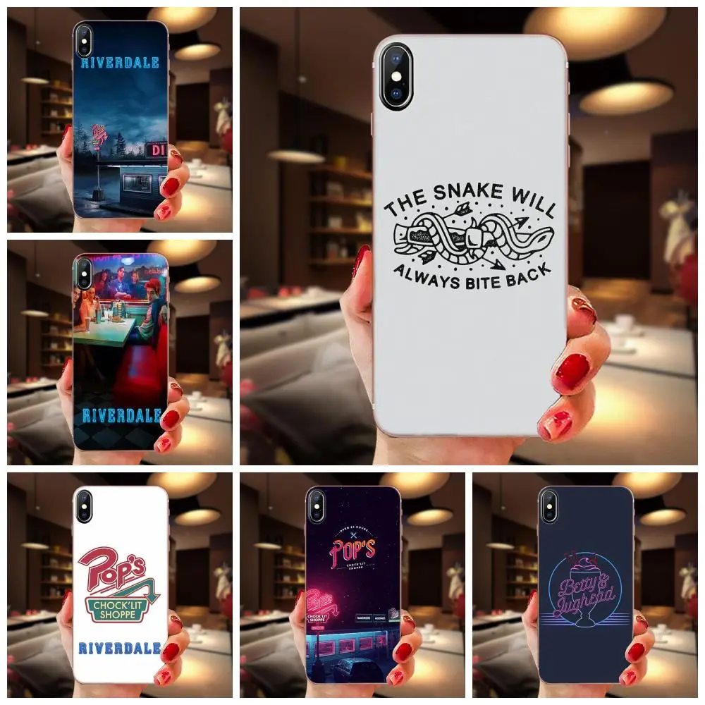 Кожаный чехол для телефона Riverdale Tv South Side Serpents Huawei P7 P8 P9 P10 P20 P30 Lite Mini Plus Pro Y9 Prime P Smart Z