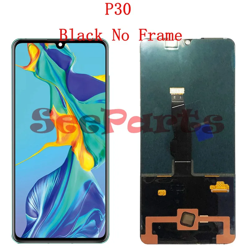 Оригинальный сенсорный экран 6 1 дюйма для Huawei P30 ЖК дисплей цифровой